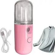 Easy Care Sunshine Travel Steamer, 15s Heat Up Portable Rechargeable Minis Travel Steamer, Garment Steamer For Travel Accessories Handheld With 100ml Water Tank