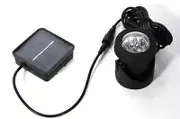 2x Solar Powered 6 LED Outdoor Garden Landscape Yard Spot Light Lawn Lamp Spotlight