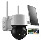 Solar Security Camera Battery Powered Outdoor Wireless WiFi IP CCTV PTZ Camera