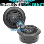 IMAGE DYNAMICS CTX-25 1" SILK DOME CTX TWEETERS & MOUNTS CAR AUDIO PAIR NEW