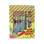 Sour Power Straws Orchard Mix Candies Pack Of 24 - 1.75oz Each