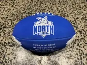 AFL North Melbourne Kangaroos SONG SHERRIN FOOTY FOOTBALL - Archer Premiers MCG