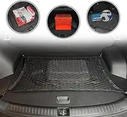 Floor Style Trunk Mesh Cargo Net for KIA Seltos LX S EX SX 2020-2024 - Car Accessories - Premium Trunk Organizers and Storage - Cargo Net for Crossover - Vehicle Carrier Organizer for KIA Seltos