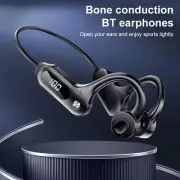 Bone Conduction Headset Wireless Outdoor Sport Open Ear Headphones Bluetooth 5.3