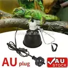 Reptile Ceramic Heat UVA/UVB Lamp Light Dome Holder Turtle Brooder Basking AU