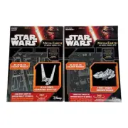 Star Wars Metal Earth 3D Model Kits Kylo Ren’s Command Shuttle and Snowspeeder