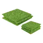Artificial Grass Square Mat Set for DIY Indoor Outdoor Multifunctional