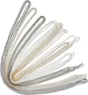 GLEAVI 5pcs Metal Bead Chain for DIY Gold Chain Extender Ceiling Fan Pull Decorative 1.5mm Diameter