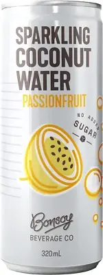 Sparkling Coconut Water with Passion Fruit 320Ml