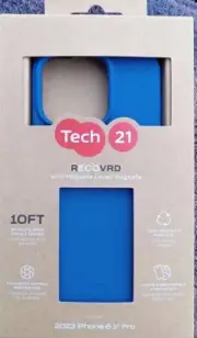 Tech21 Case iPhone 15 Pro - MagSafe Compatible 100% Recycled Materials. 10' Drop