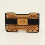 3D Belt® Men's Tan Basket Weave Embossed Smart Wallet D250002808