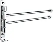 TBKBZTLALX Bathroom Towel Rack, Rotating Towel Rack, Wall-Mounted Towel Bar Suitable for Bathroom Organizer Towel Rack
