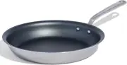 Cookware - Procoat 12" Non Stick Frying Pan (Graphite) - 5 Ply Stainless Clad No