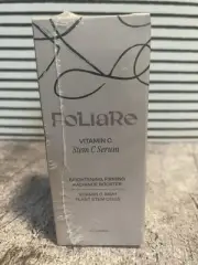Foliare Vitamin C Stem C Serum 1 fl oz / 30ml with MSM Plant Stem Cells