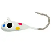 Northland Tackle Tungsten Gill-Getter Jig 1/28 oz - Glow Wonderbread 2 per pack