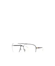 Steen square-frame glasses 56 Gray