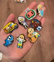 8pcs cocomelon shoe charms