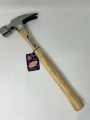 Vintage NOS Vaughan 707M 32oz Pittsburgh Steel Framing Hammer Milled Made