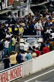Hans Joachim Stuck Derek Bell Al Holbert Porsche AG Porsche 962 C - Old Photo 4