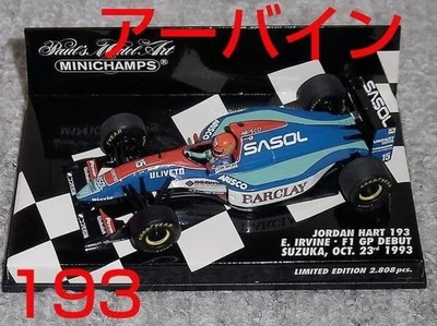 1 43 Jordan Hart 193 Irvine 1993 Japanese GP JORDAN HART SUZUKA JAPAN