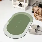 Watermark Disappearing Bath Mat No Trip Hazard Quick-drying Diatom Mud Bathroom