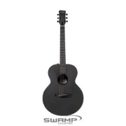 Enya EA-X0 41" HPL Spruce & KOA Acoustic Electric Guitar - Pickup / EQ - Black