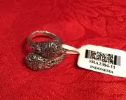 Artisan Collection Of Bali Ornate Sarda Sterling Silver Wrap Around Ring