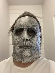 Halloween Michael Myers Mask Horror Cosplay Full Head mask Scary Scar