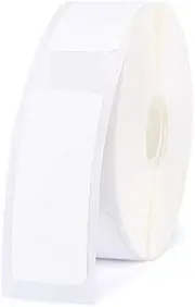 Niimbot Thermal Label Paper 0.5" 12x40mm-160pcs for D11 D110 D101 Portable Label Printer (Assorted Colours) (White)