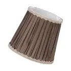 (Coffee)Cloth Lampshade Interventional Modern Decorative Fabric Table Lamp AU