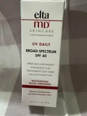 EltaMD UV Moisturizing Facial Sunscreen SPF 40 - 1.7 oz Expires 8/2025