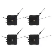 4 Pcs Quartz Wall Clock Movement Silent Mechanism Replacement Plastic Supply