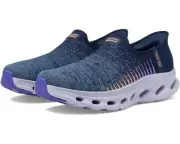 SKECHERS GO Walk Glide-Step 2.0 125117NVMT Sneakers Women's 8.5 Blue Shoes P252