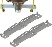 Wheel Alignment Tool, Stainless Steel Toe Alignment Tool Plates, Alignment Tools Automotive, 2X Toe Plates, Portable and Accurate Measurement Plate for Vehicle and Truck Maintenance