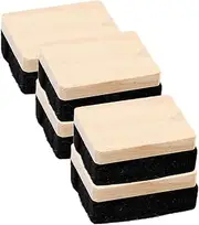 jojofuny 5Pcs Felt Blackboard Erasers Lightweight Chalkboard Wipers for Home Office and School Use No Damage to Surfaces Practical and Creative Design for Teachers