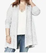 $98 Jessica simpson plus size grey sweater size 3x BX 41 EE
