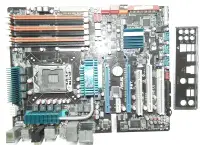 在飛比找露天拍賣優惠-P6T華碩ddr3主機板intel lga1366 X58 