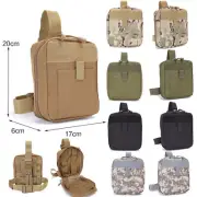 Outdoor Tactical Molle Pouch EDC Multi-purpose Drop Leg Pack Medical Waist Bag