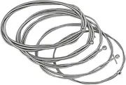 TOYANDONA 5pcs String Electric Bass Strings Bass Accessory Bass Parts Bass Supply Bass Replacement Accessory Bass Accessories Bass Guitar Accessories Nickel Steel Winding (pvd Coating)