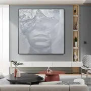 Mintura Art Handpainted Texture Figure Oil PaintingS On Canvas Modern Home Decor