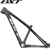 BXT Full Carbon Fiber MTB Bike Frame 26er Mountain Bicycle Frameset 14inch 3K