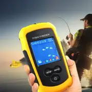 120M/393.7FT Sonar Fish Finder with Color Screen & Wireless Sensor FFCW1108-1