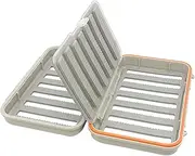 Abbraccia Waterproof Fly Box Case Foam Insert Multifunctional Fly Fishing Storage Fly Holder for Freshwater Saltwater Fly Fishing Lures