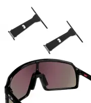 Replacement Metal Nose Bridge Hook Wicket for Oakley Sutro OO9406 OO9462, Black