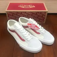 在飛比找Yahoo!奇摩拍賣優惠-【正品】*VANS STYLE 36 GD 權志龍 白底 紅