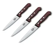 Victorinox Swiss Pointed Slicing Knife (Rosewood) - 12cm