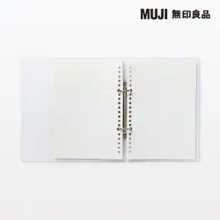 【MUJI 無印良品】聚丙烯資料夾/線圈式/A5.2孔