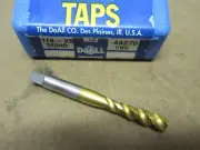 12 pcs HANSON WHITNEY 1/4"-28 Fast High Spiral Flutes GH-3 TiN Coated Taps USA
