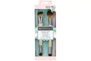 EcoTools: Summer Travel Glow Makeup Brush Set with bag.
