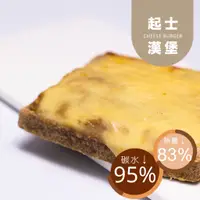 在飛比找蝦皮商城優惠-黃正宜生酮餐 麥麩皮起士漢堡 生酮漢堡 生酮吐司 生酮麵包 